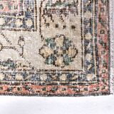 6x10 Floral Turkish Vintage Rug 199x309Cm SK 240627