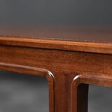 Vintage Mid-Century Scandinavian Modern Mahogany Coffee Table, 1950s