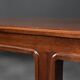 Vintage Mid-Century Scandinavian Modern Mahogany Coffee Table, 1950s