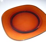 Vereco square amber plate