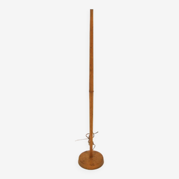 Scandinavian oak floor lamp, Sweden, 1960