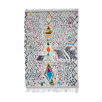 Colorful Berber carpet 252x132cm