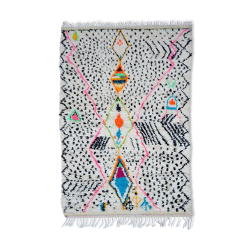 Tapis berbère coloré 252x132cm