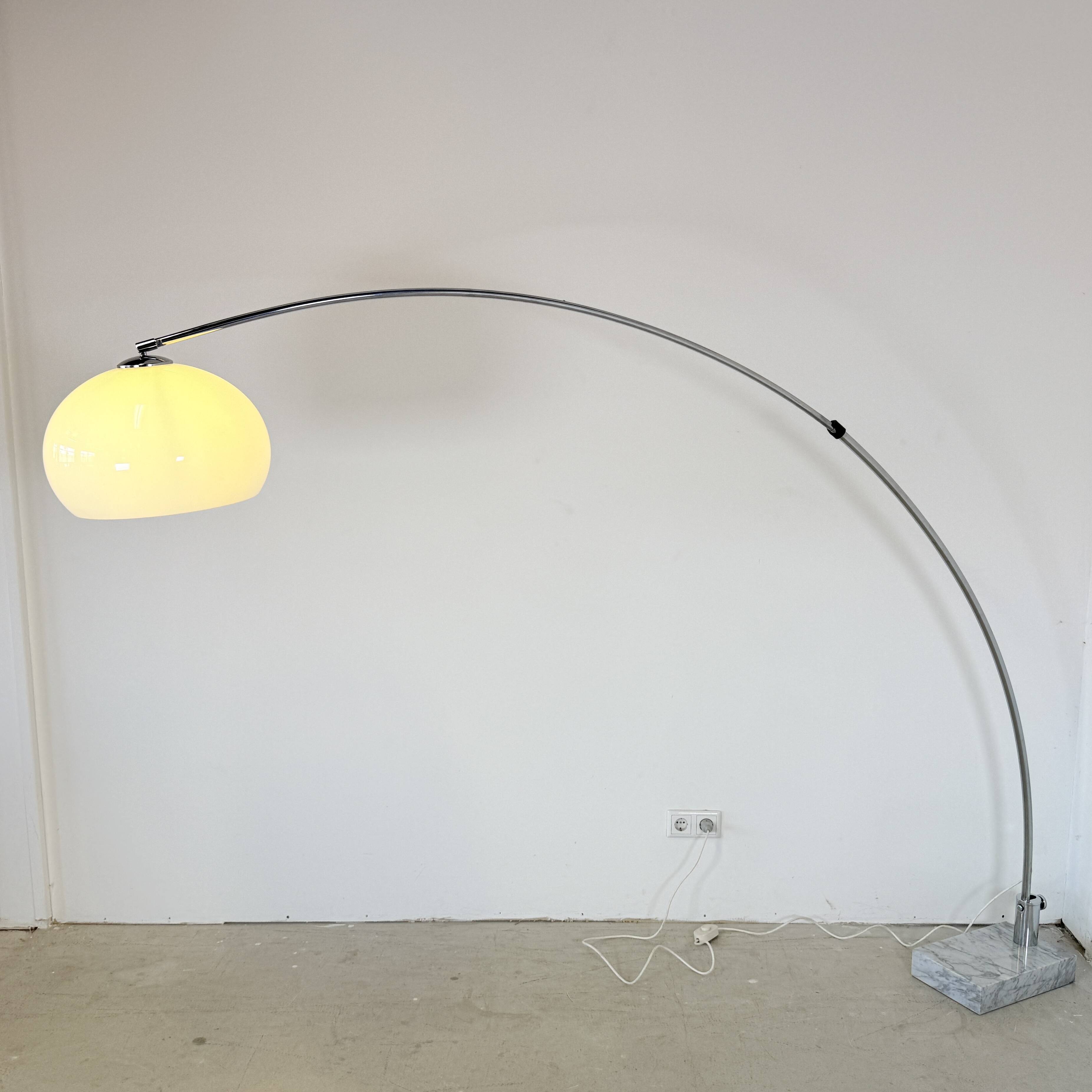 Space Age Arc Lamp – 1970s – Sölken Leuchten / Reggiani Style