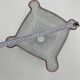 Suspension glass of clichy draped