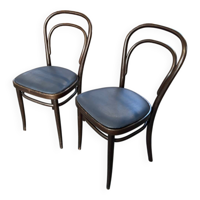 Paire de chaises Thonet 214