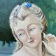Painting oil on canvas female nude