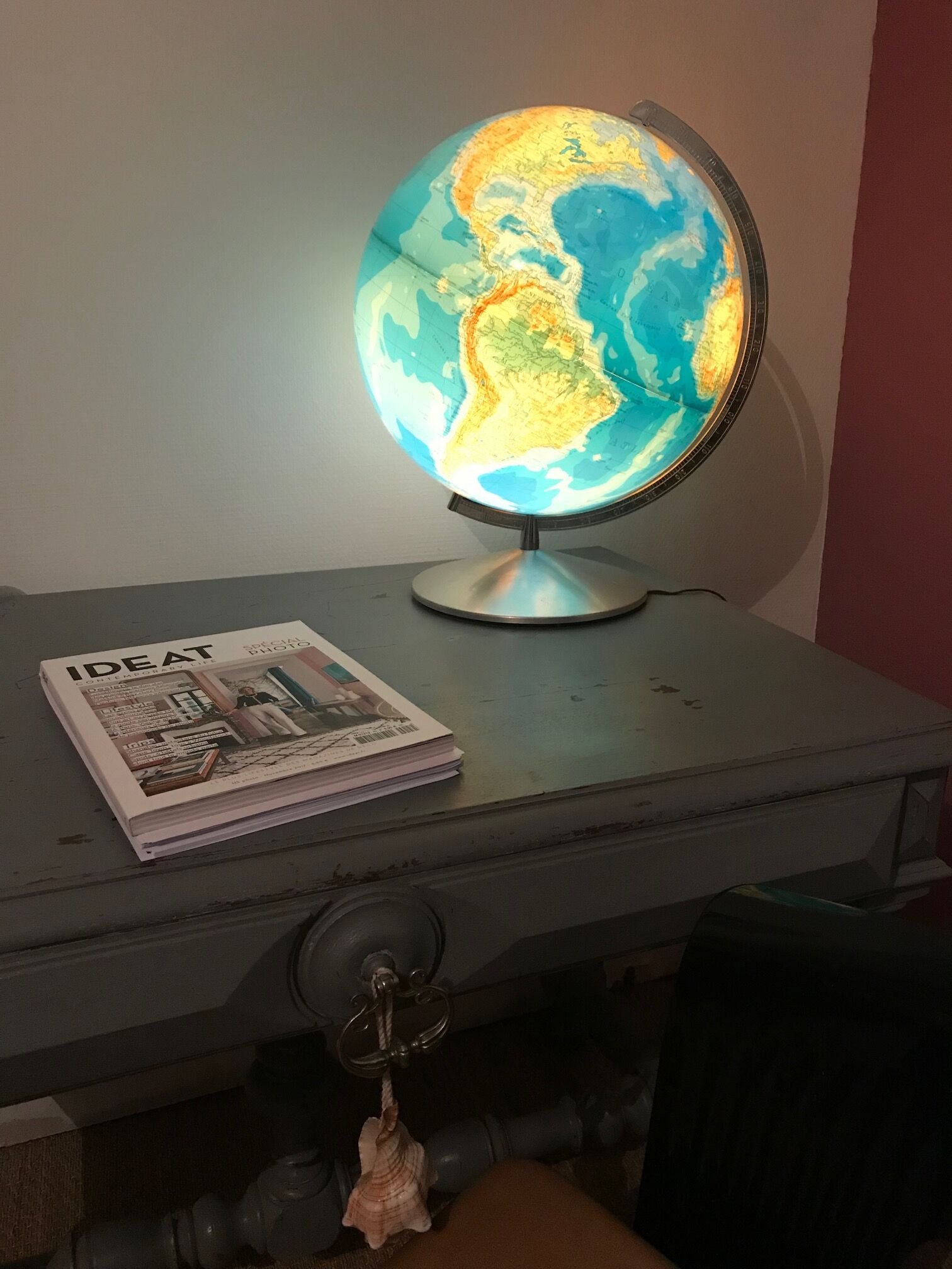 Globe lumineux 70/80