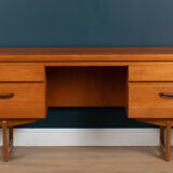 Retro Teak 1960s William & Lawrence Mid Century Desk