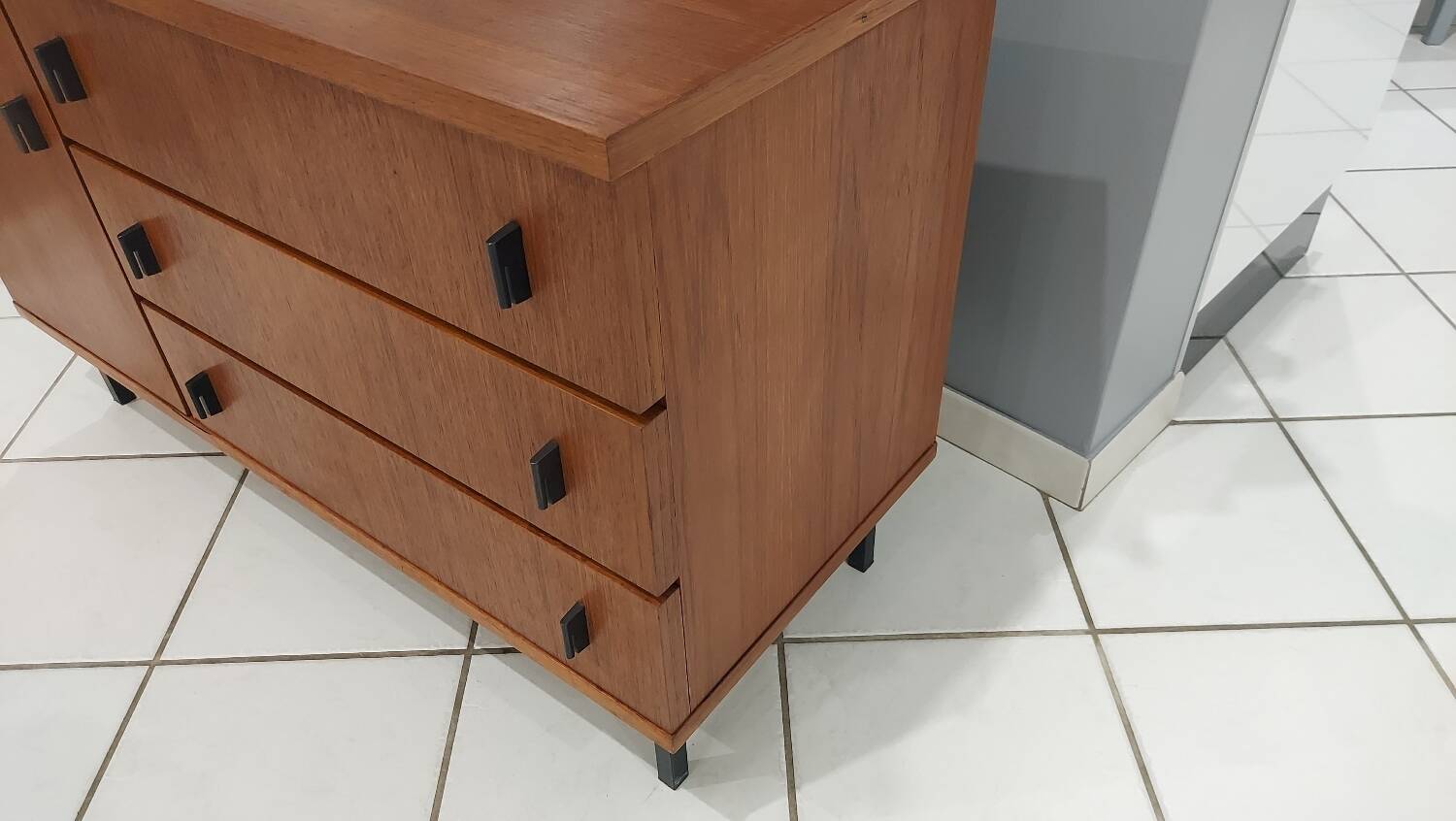 Vintage teak chest of drawers, 1970s