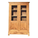 Antique Parisian wardrobe: solid wood dresser bookcase