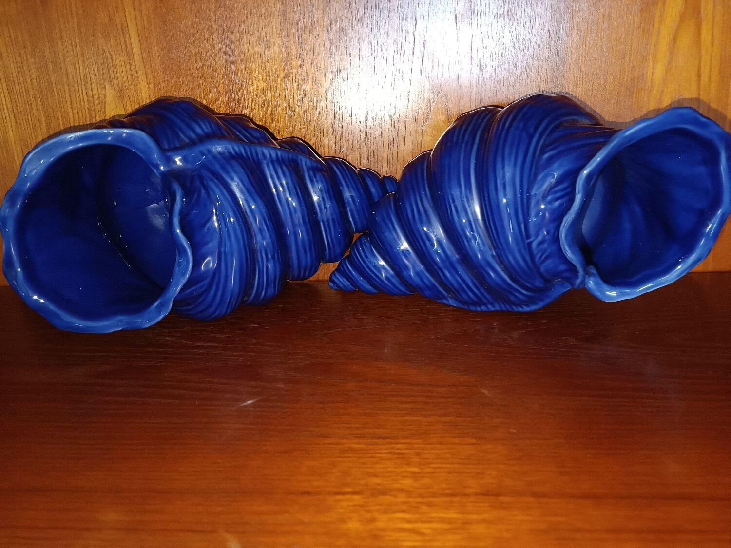 Pair of earthenware pot covers