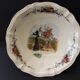 Fruit bowl, earthenware compote dish DIGOIN SARREGUEMINES H. LOUX.