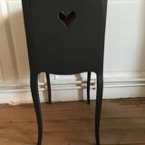 Chic rustic bedside table