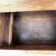 banc - coffre en teck birman
