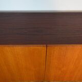 Scandinavian teak and metal sideboard
