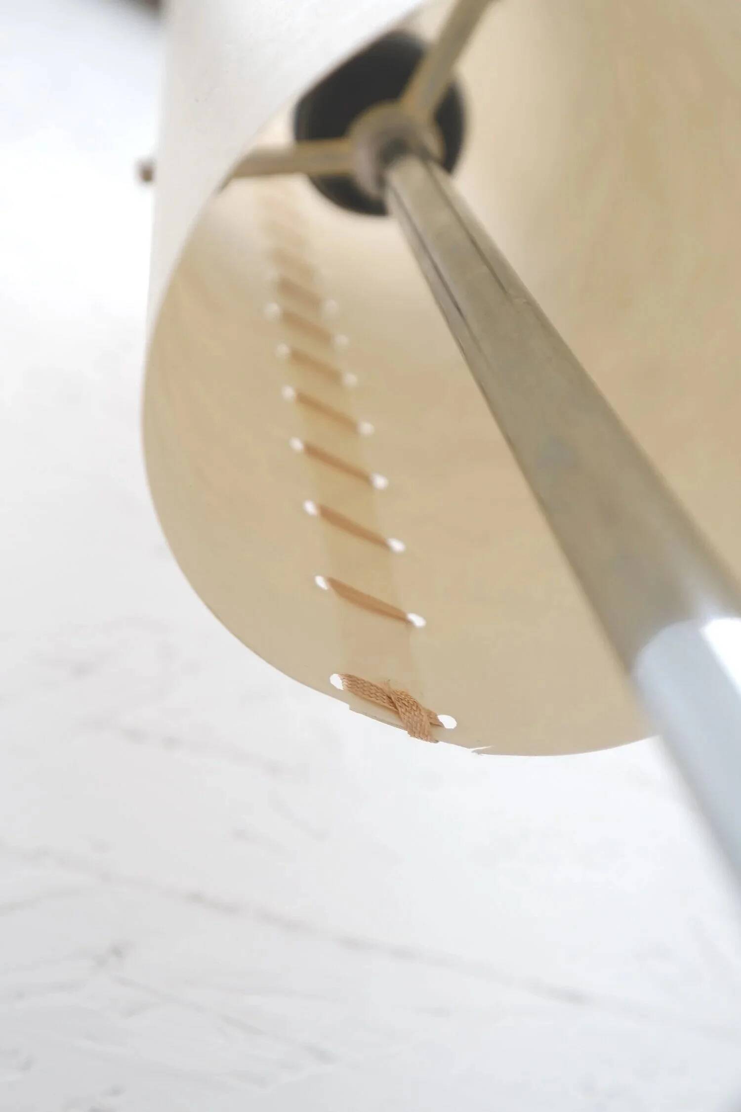 Pair of Gustaf wall lights in wood and metal, Sweden 1980