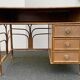Bureau en rotin vintage