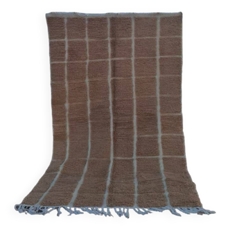 250x150 cm Beni ouarain rug, Moroccan handcrafted