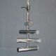 Chrome chandelier vintage 1970 swivel design