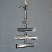 Chrome chandelier vintage 1970 swivel design
