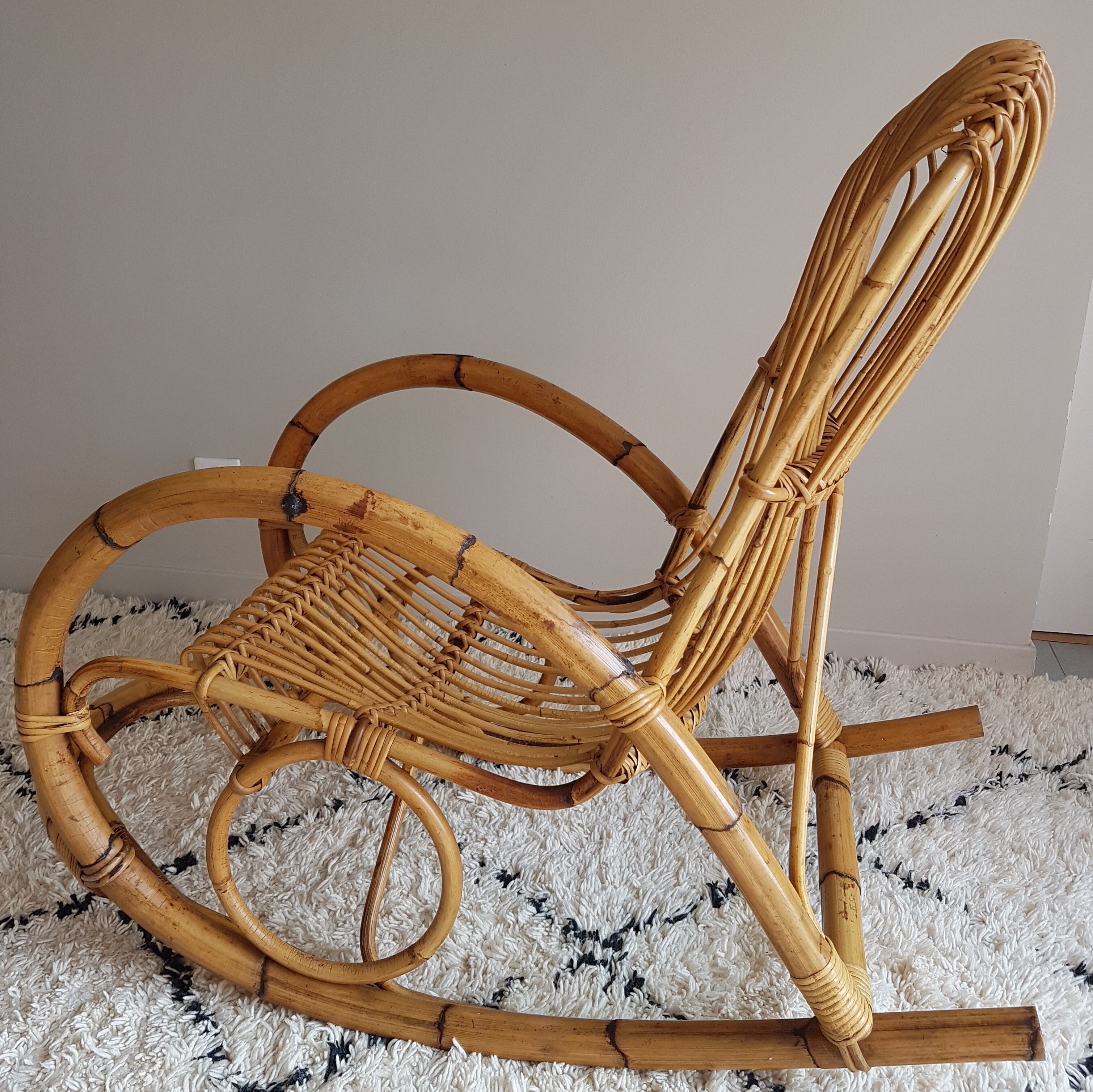 Rocking chair by Rohe Noordwolde renovated