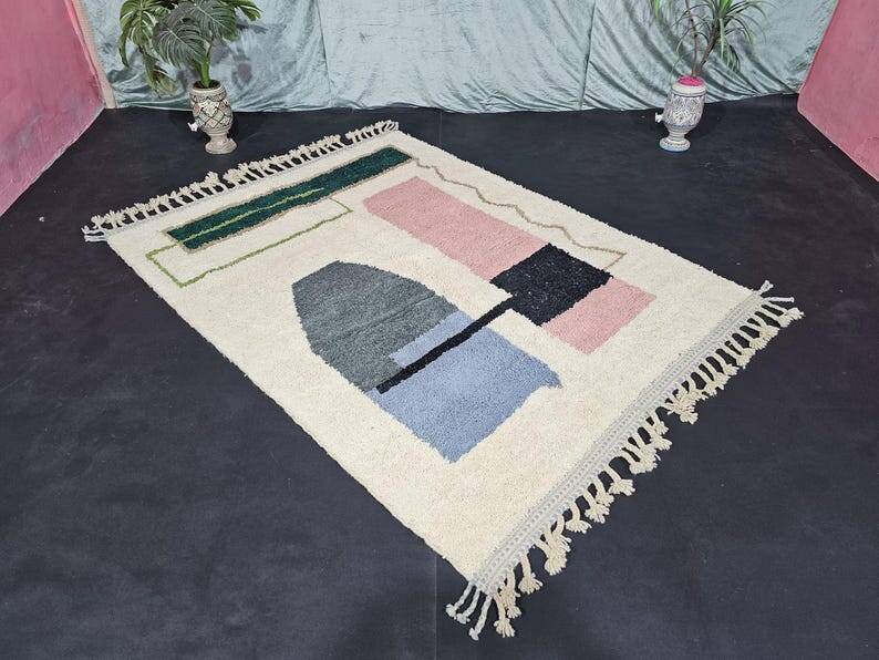 Custom Beni Ourain rug, 150/250cm