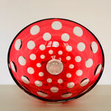 Large crystal bowl on a pedestal from Paris