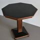 Antique octagonal oak table, 1920s