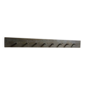 Porte manteau ancien en bois 8 patères