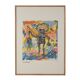 Jean-Michel Basquiat, numbered colour silkscreen, 1990s