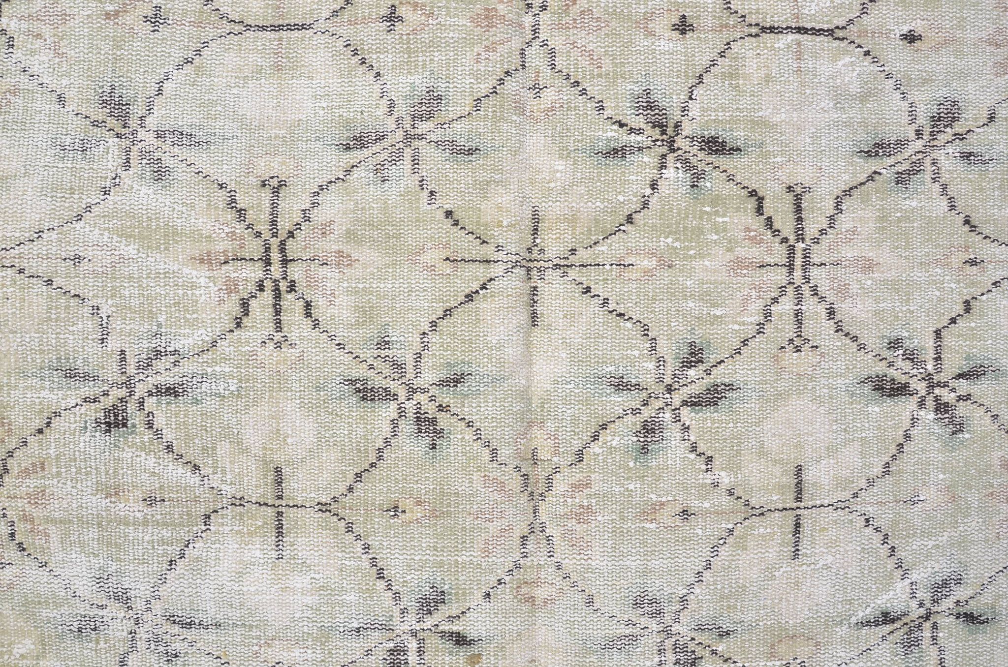 Oushak Anatolian Decorative Wool Rug sku 1326