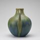 Art ceramic vase signed G. Méténier, France, circa 1960–1970.