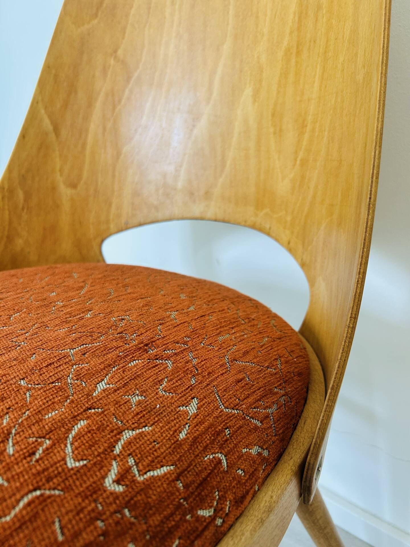 Vintage Chair by Oswald Hardtl for Ton, Czechoslovakia 1960’s