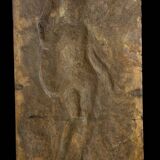 Paire de bas reliefs en bronze sur le thème des 4 saisons, printemps été