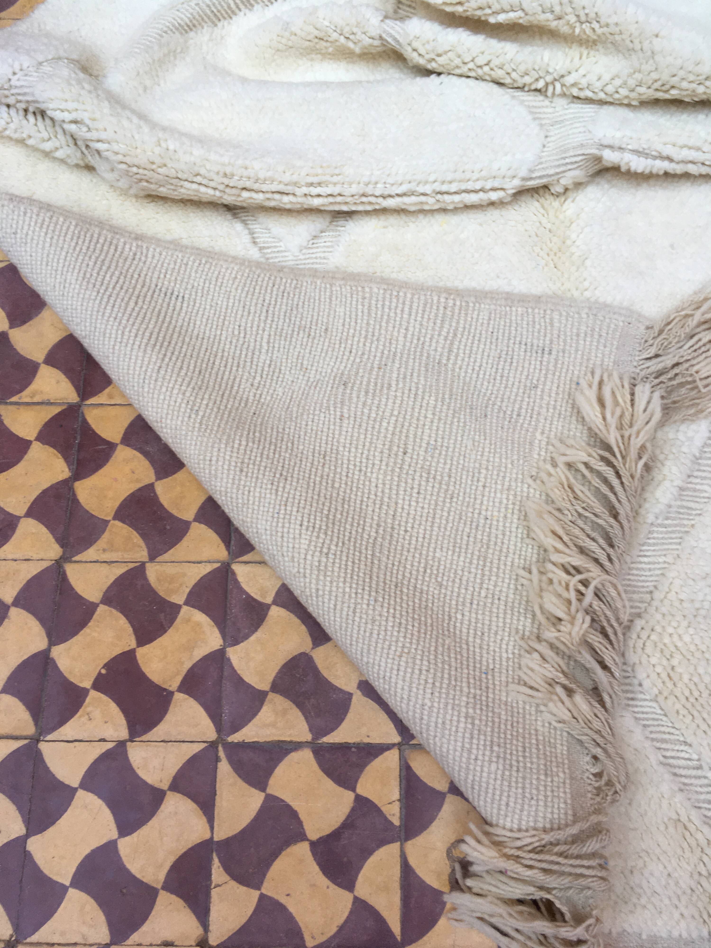 Moroccan Berber Beni Ouarain Rug 246 x 160 cm