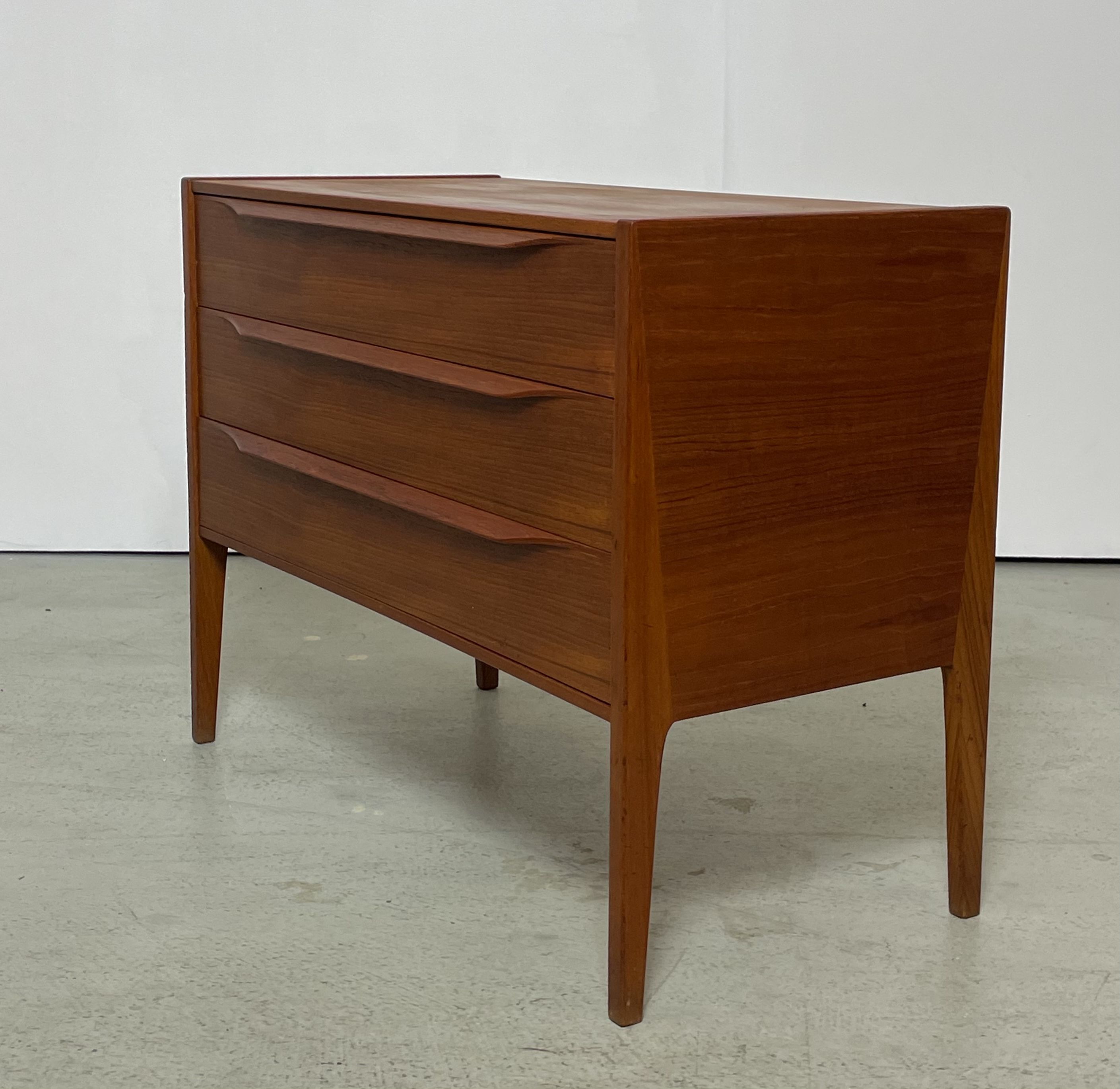 Danish teak chest of drawers no34 by Kai Kristiansen 1960s