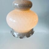 Glass hanging lamp