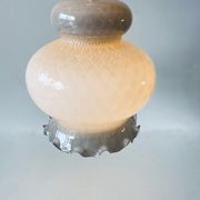 Glass hanging lamp