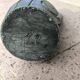 Large vintage ceramic pitcher vase – relief spiral decoration – no.