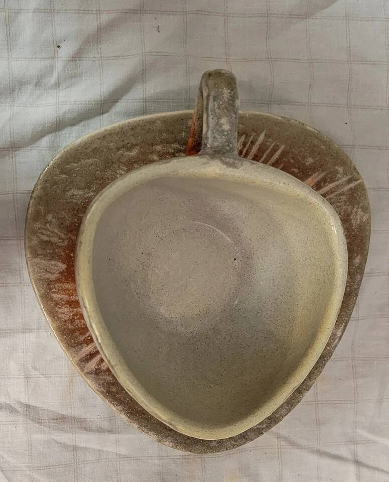 1930s ceramic cup and saucer