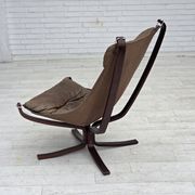 1970s, Norwegian design by Sigurd Ressel, armchair model "Falcon".
