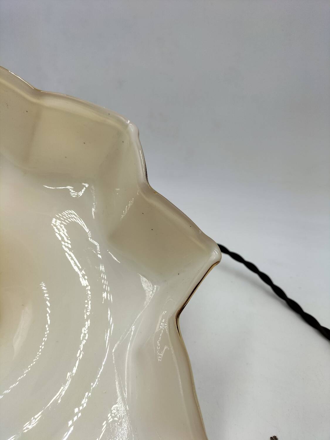 Opaline pendant light