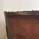 Art Deco studded leather club chair