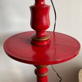 Wooden floor lamp base from the 60s