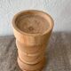 Wooden candle holder
