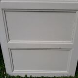 Porte vintage panneautée