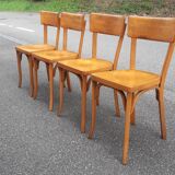 Set of 4 Baumann bistro chairs