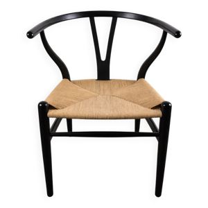 Chaise en chêne laqué