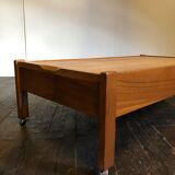 Table basse en teck scandi design Conran Ottoman